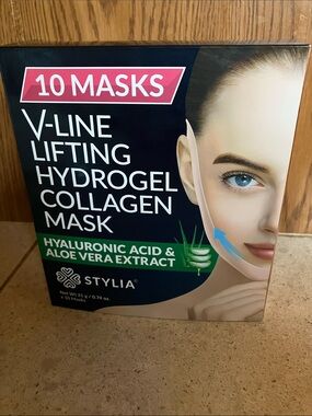 V-Line Lifting Hydrogel Collagen Mask  (9 Masks)